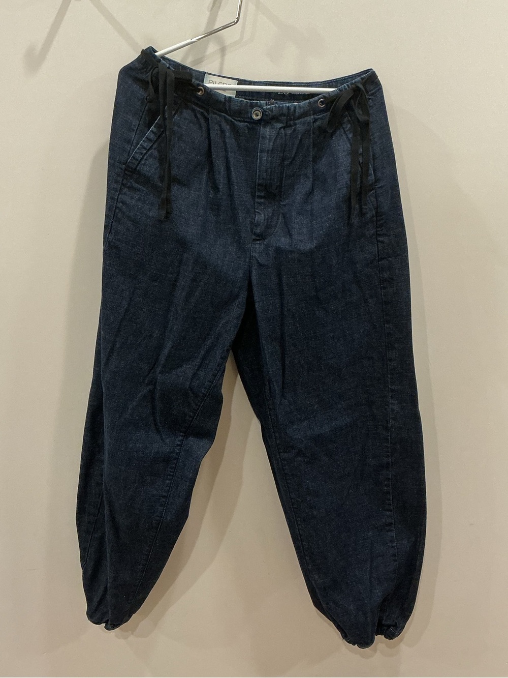 Pilcro Mid-Rise Cotton Harem Jeans